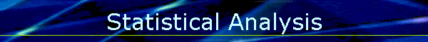 Statistical Analysis